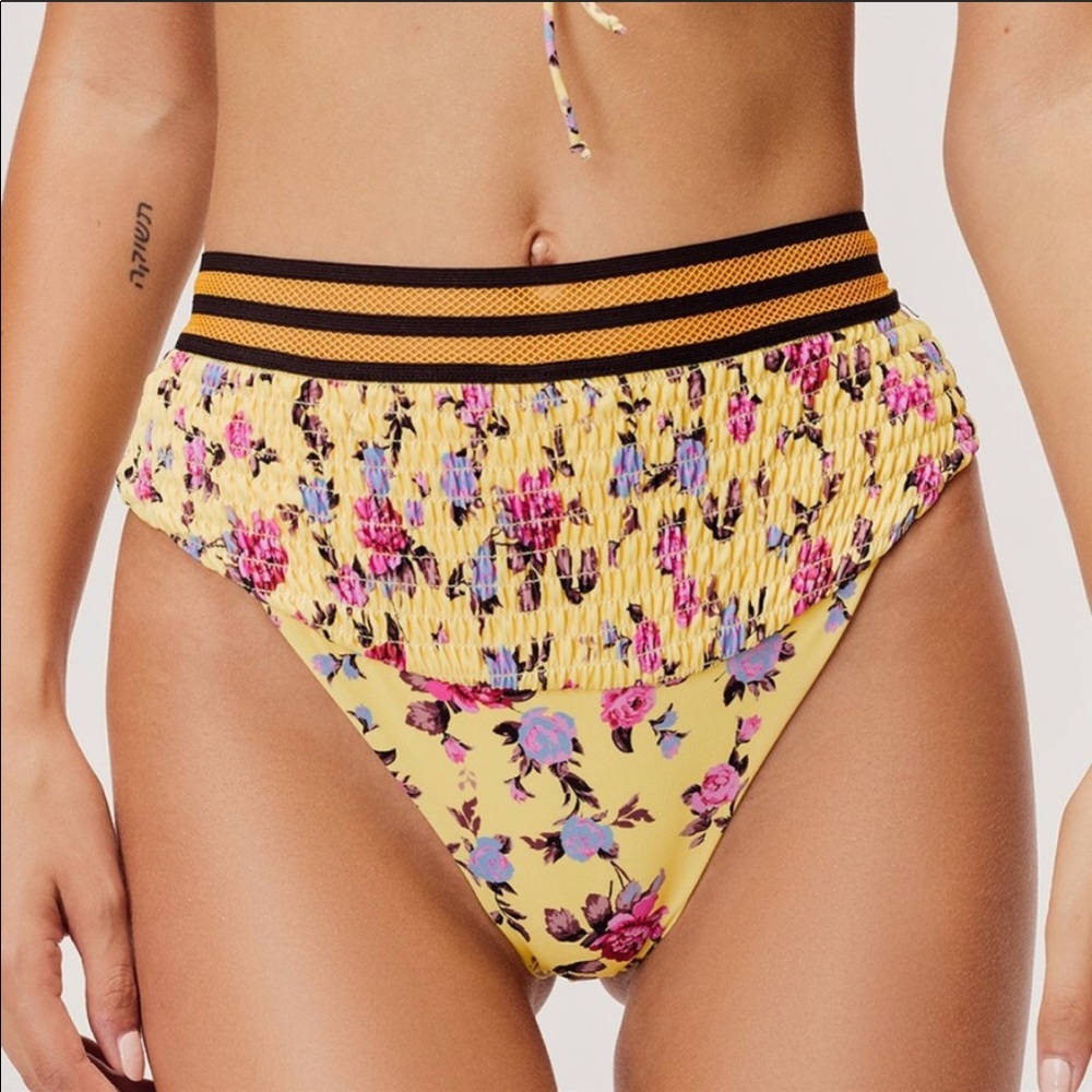 For Love and Lemons Paulina Ruched Bottom (NWT)